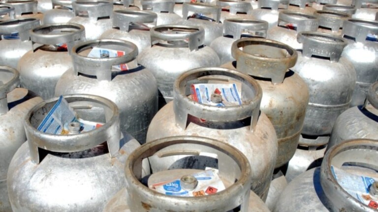 Na foto, o gás do povo