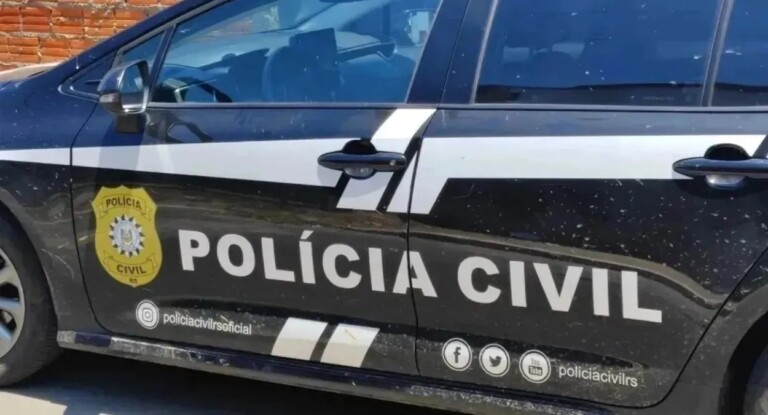 Carro da Polícia Civil de Nova Santa Rita