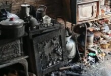 casa que o homem morreu em incêndio em Bento Gonçalves