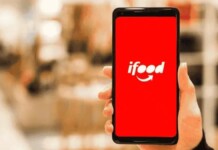 Na foto o aplicativo do ifood