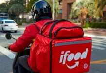 Os entregadores do Ifood receberam chip