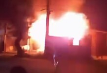 Canoas: briga de casal termina em casa destruída por incêndio