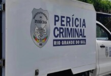 na foto, jovem morto em Canoas