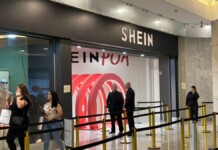 A loja Shein que vai fechar em Porto Alegre