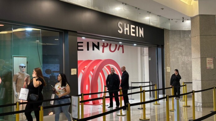 A loja Shein que vai fechar em Porto Alegre