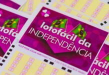 bilhete da lotofácil da independência
