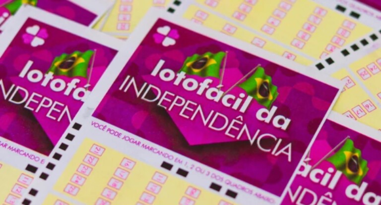 bilhete da lotofácil da independência