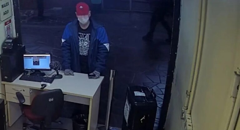 imagem do homem preso em caso de corpo esquartejado em mala em Porto Alegre