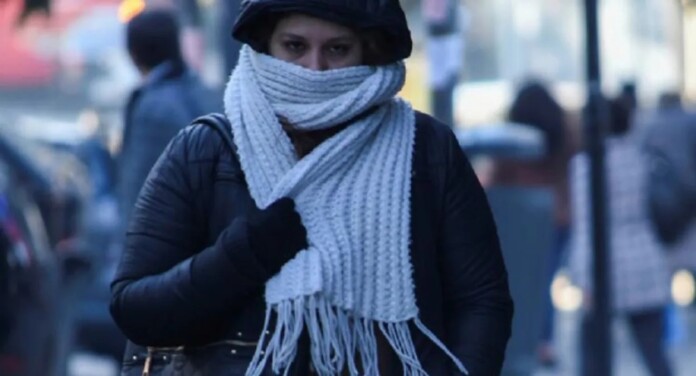 Frente fria no rs