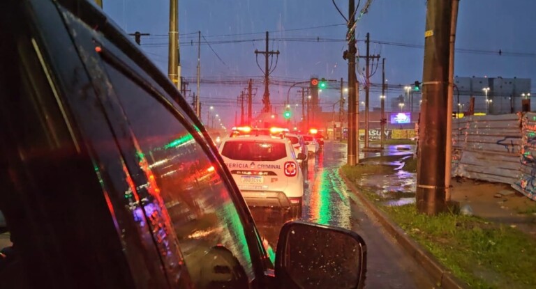 foto da operação carrasco que aconteceu em canoas