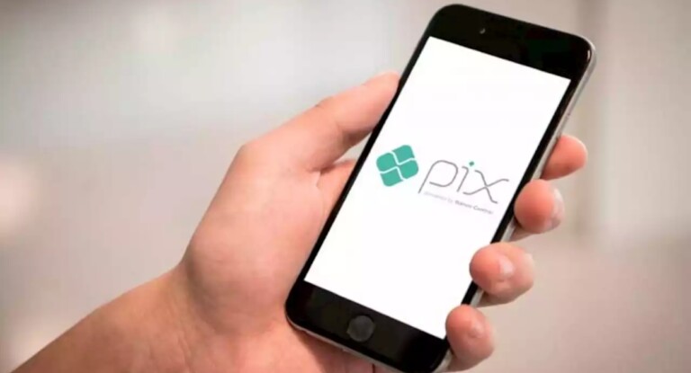 foto ilustra o pix pensão