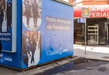 foto do posto avançado de fiscalização em canoas
