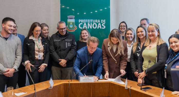 Prefeitura firma contrato de R$ 114 milhões com Fundação Municipal de Saúde de Canoas