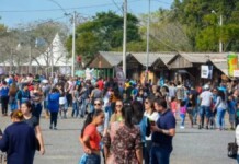 Foto, da programação da semana farroupilha em Canoas