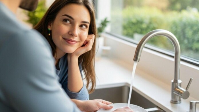 Ajudar nas tarefas domésticas deixam os homens mais atraentes