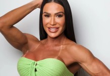 A modelo Gracyanne Barbosa