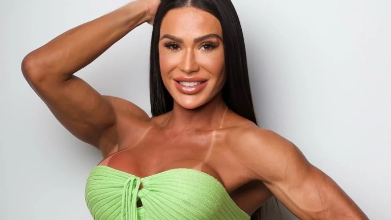 A modelo Gracyanne Barbosa