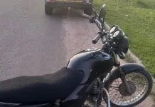 ocorrência da PRF que apreendeu motocicletas com multas