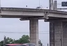 Motociclista morre após cair de viaduto na divisa entre Canoas e Porto Alegre ocorrência do acidente na BR-448 na divisa entre Canoas e Porto Alegre