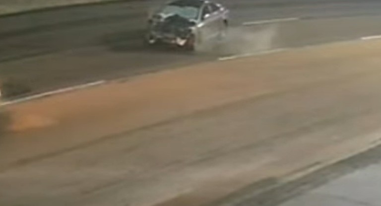 na foto, acidente BR-116 Canoas