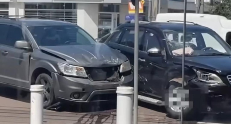 na foto, acidente em Canoas