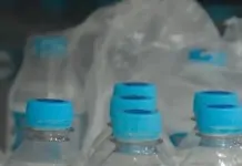 água mineral com intoxicação