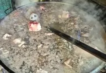 Os alimentos impróprios apreendidos