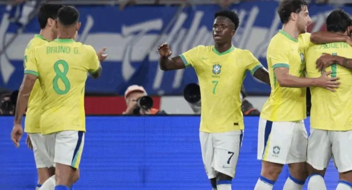 foto da seleção do brasil que perdeu de virada para o japão.