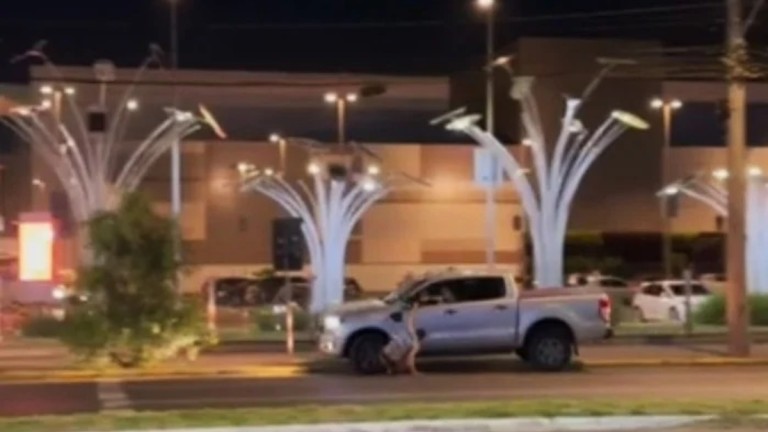 Ocorrência da briga no trânsito em Canoas