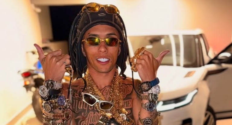 na foto, buzeira preso