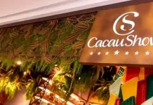 foto de uma loja da cacau show