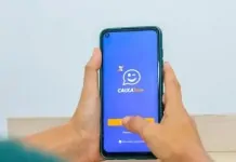 foto do aplicativo do caixa tem