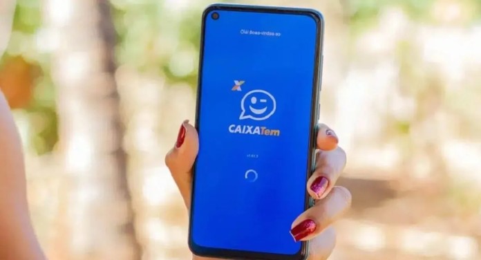 foto do aplicativo do caixa tem