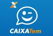 foto do aplicativo do caixa tem