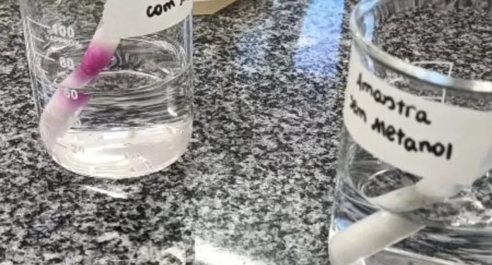 Canudo que detecta metanol em bebidas custará R$ 2 e pode salvar vidas Canudo que detecta metanol em bebidas custará R$ 2 e pode salvar vidas