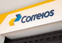 na foto, cidade do RS sem atendimento dos correios