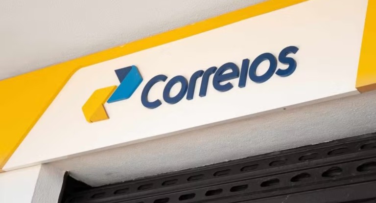 na foto, cidade do RS sem atendimento dos correios