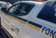 Ocorrência do corpo carbonizado em Gravataí