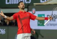 imagem mostra o atleta Djokovic