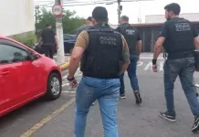 na foto, operação que combate golpe do falso pai de santo