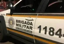 Ocorrência do homem baleado em barbearia em Alvorada