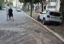 ocorrência do homem preso após surbornar em Farroupilha