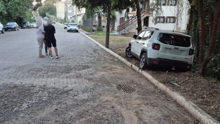 ocorrência do homem preso após surbornar em Farroupilha