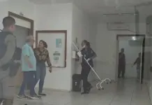 A UPA que teve o principio de incêndio em São Leopoldo