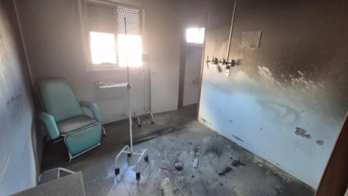 A Upa que foi incendiada em São Leopoldo