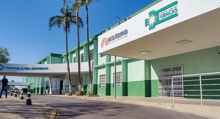 na foto, hospital Canoas