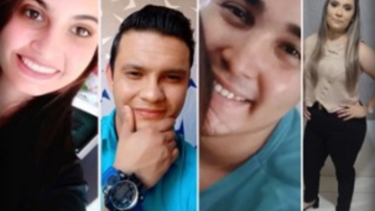 Os irmãos que morreram em acidente