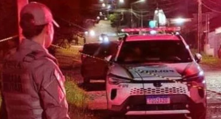 foto da ocorrência do jovem morto em carazinho