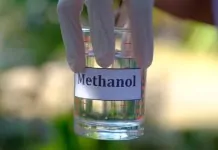 foto mostra o metanol