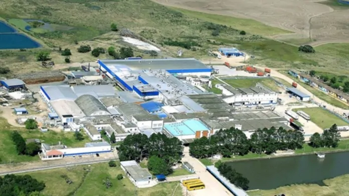 a empresa que houve o vazamento de amônia em Bagé